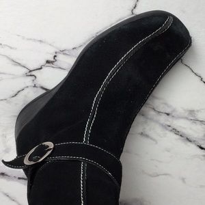 NATURALIZER Leather upper wedge Winter ankle boots